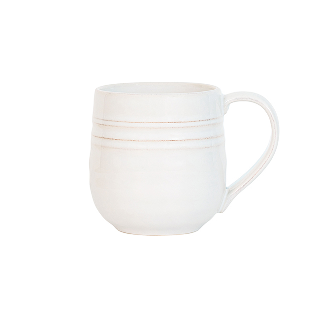 Juliska Bilbao Mug | Whitewash