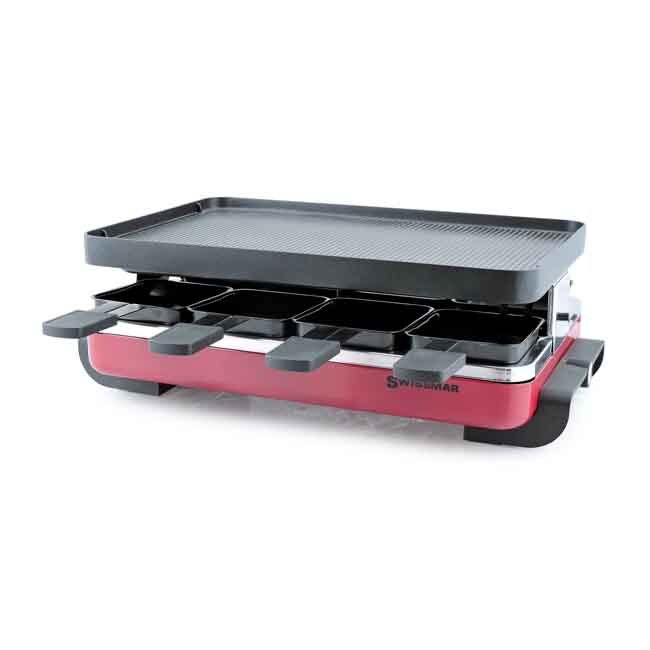 Swissmar Raclette Grille | Classic Red