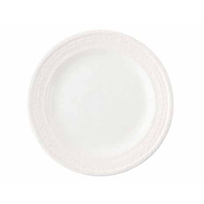 Juliska Le Panier Dinner Plate - Whitewash