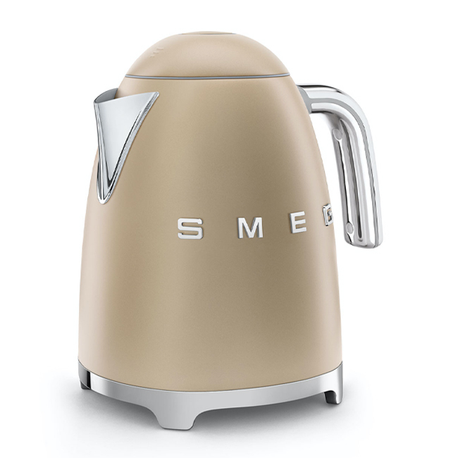 Smeg 7-cup/ 1.7 L Electric Kettle | Champagne