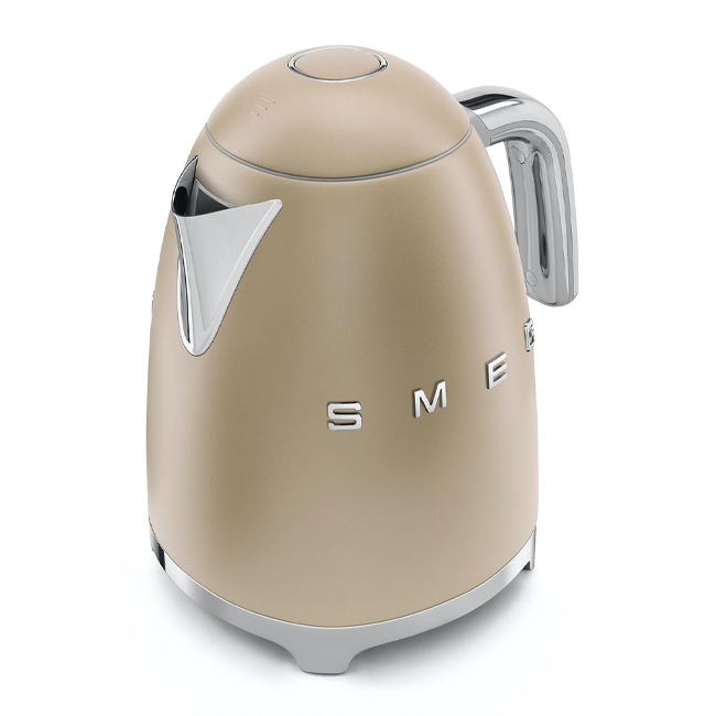 Smeg 7-cup/ 1.7 L Electric Kettle | Champagne