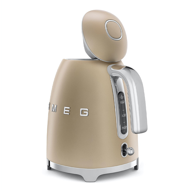 Smeg 7-cup/ 1.7 L Electric Kettle | Champagne