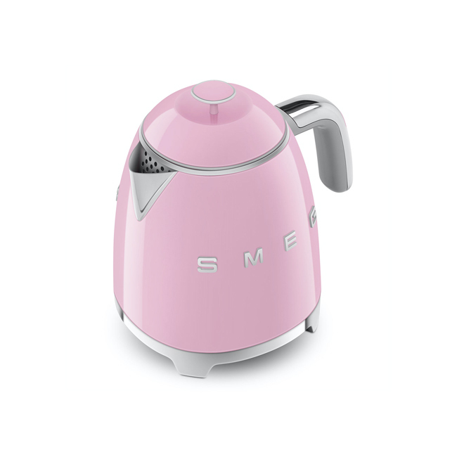 Smeg 3.3-Cup Electric Mini-Kettle | Pastel Pink