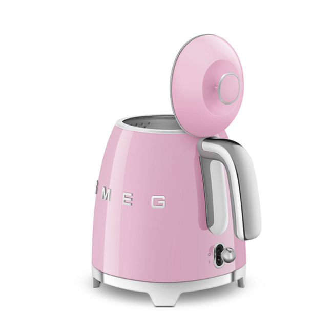 Smeg 3.3-Cup Electric Mini-Kettle | Pastel Pink