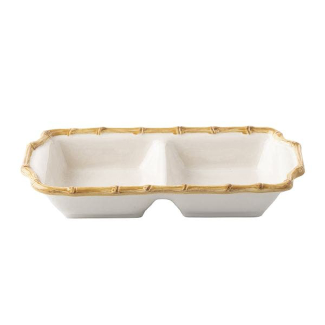 Product Juliska Classic Bamboo Natural Two Section Server