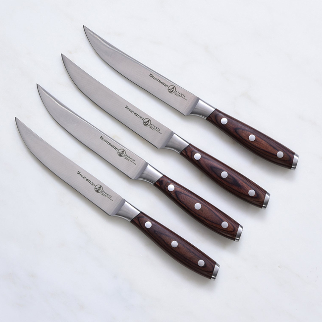 Messermeister Avanta Pakkawood Fine Edge Steak Knife | Set of 4