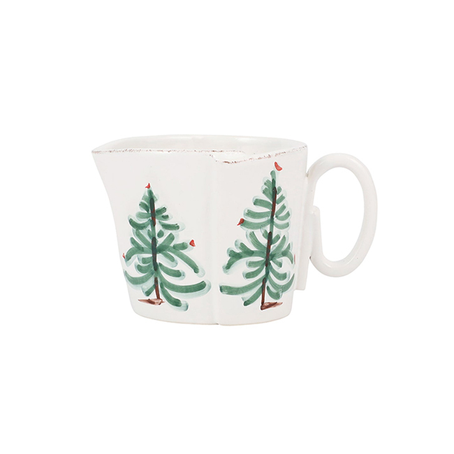 Product Vietri Lastra Holiday Creamer