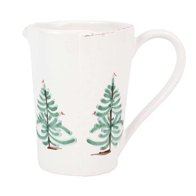 Product Vietri Lastra Holiday Pitcher 