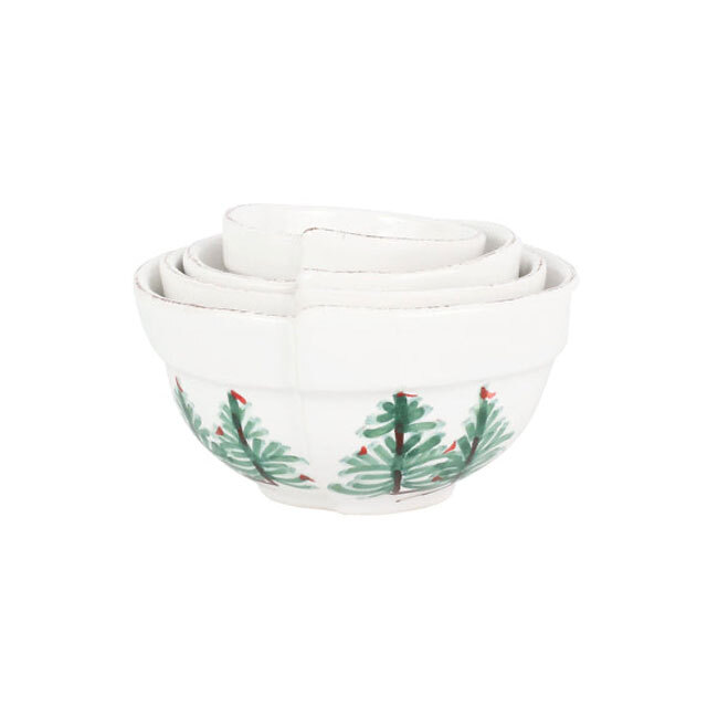 Vietri Lastra Holiday Assorted Prepping Bowls | Set Of 4