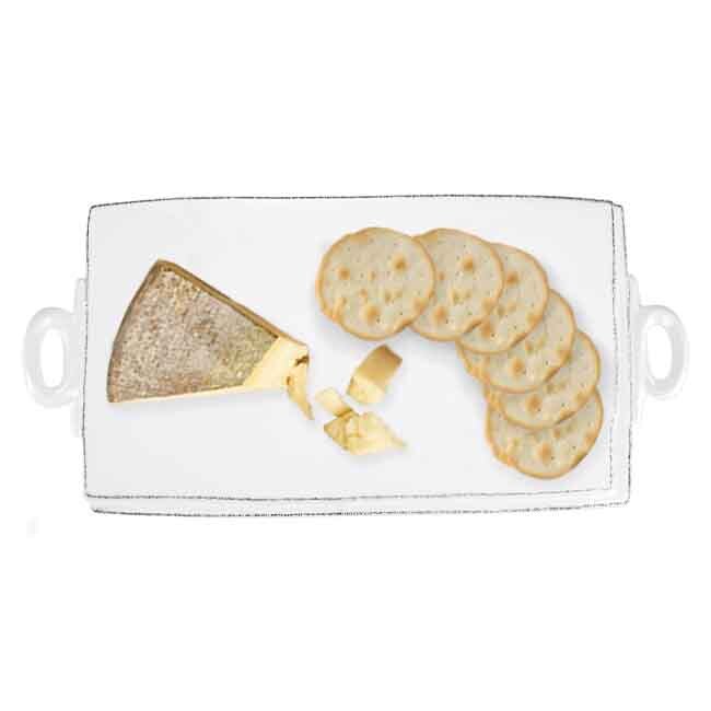 Vietri Lastra White Cheese Board