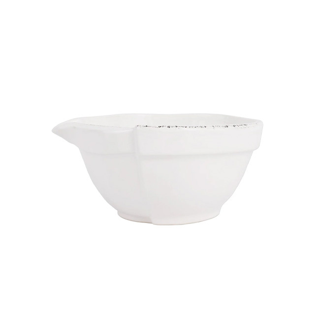 Vietri Lastra White Small Mixing Bowl