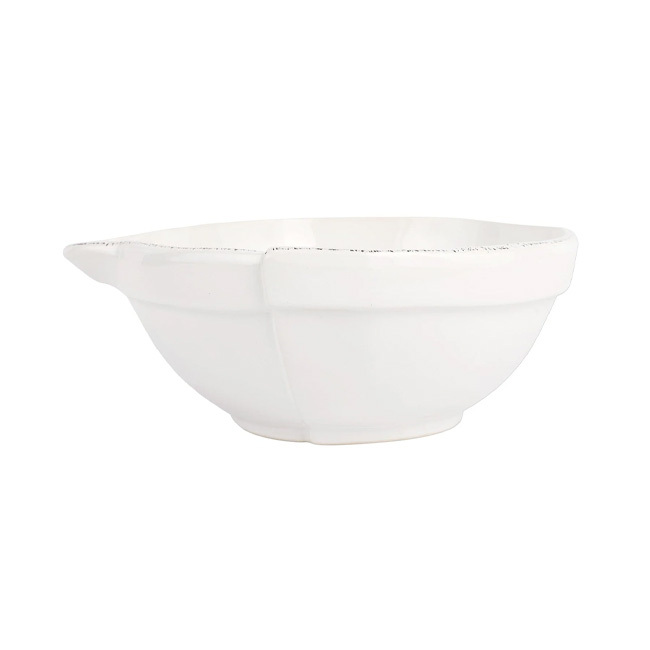 Vietri Lastra White Medium Mixing Bowl