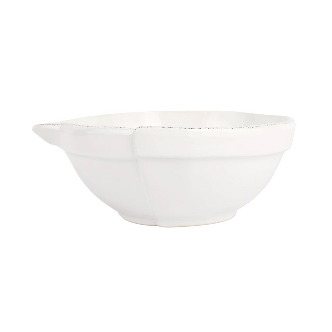 Product Vietri Lastra White Medium Mixing Bowl