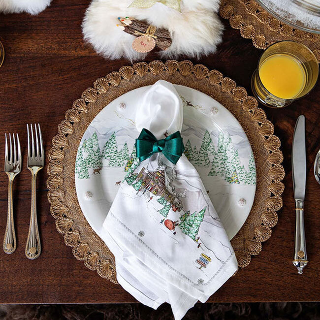 Juliska Berry & Thread North Pole Napkin - Multi