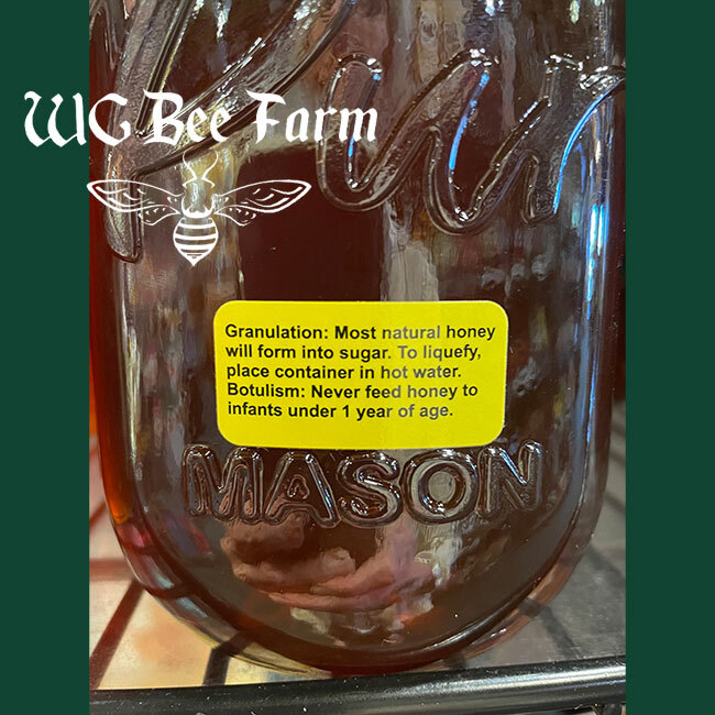 WG Bee Farm, LLC | Wildflower Honey | 3 lb. - info