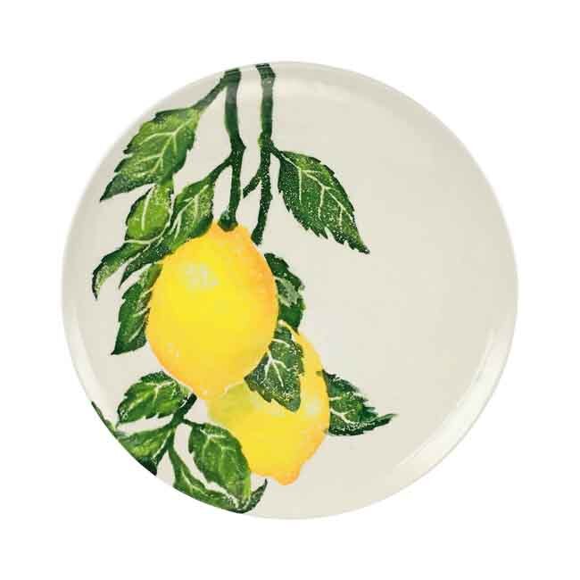 Product Vietri Limoni Dinner Plate