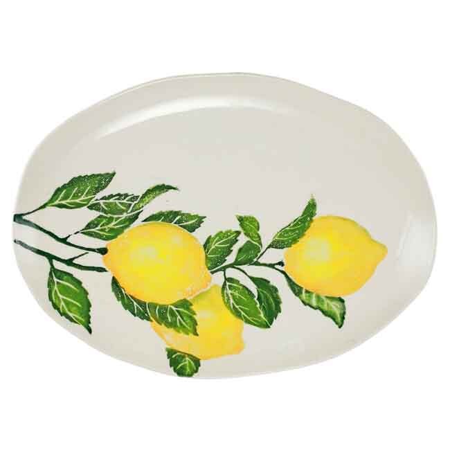 Product Vietri Limoni Medium Oval Platter