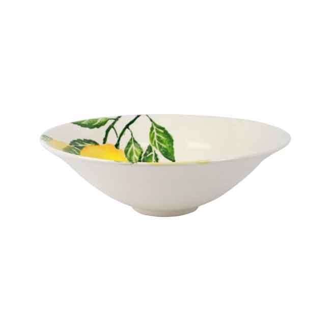 Vietri Limoni Medium Serving Bowl - Side