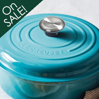 Le Creuset on Sale! logo