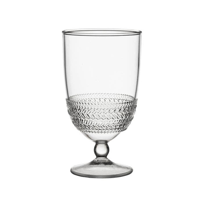 Juliska Le Panier Clear Acrylic Goblet