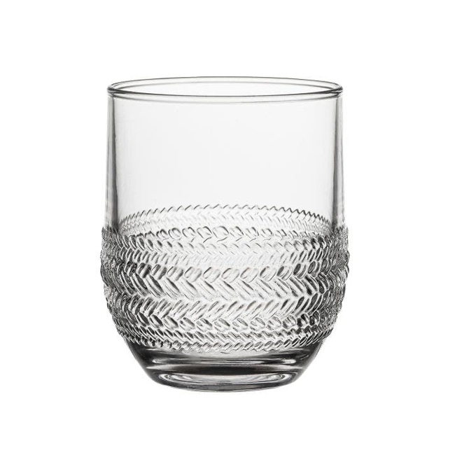 Juliska Le Panier Clear Acrylic Small Tumbler