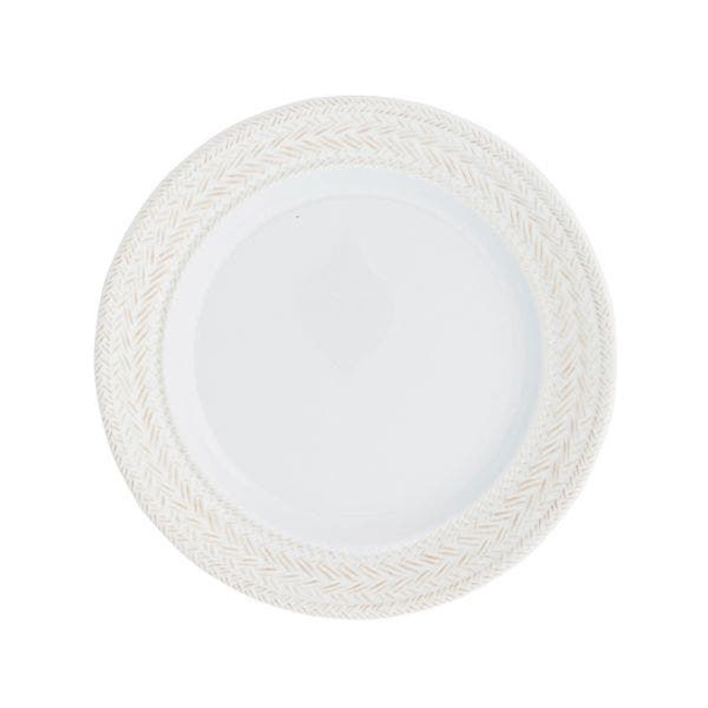 Juliska Melamine Le Panier Whitewash Dinner Plate