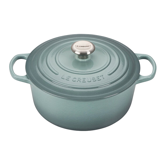 Le Creuset Signature 5.5 Qt Round Dutch Oven | Sea Salt