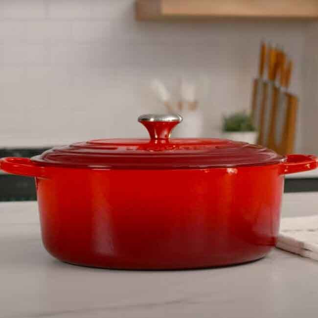 Le Creuset 6.75-Quart Signature Cast Iron Oval Dutch Oven - Rhone