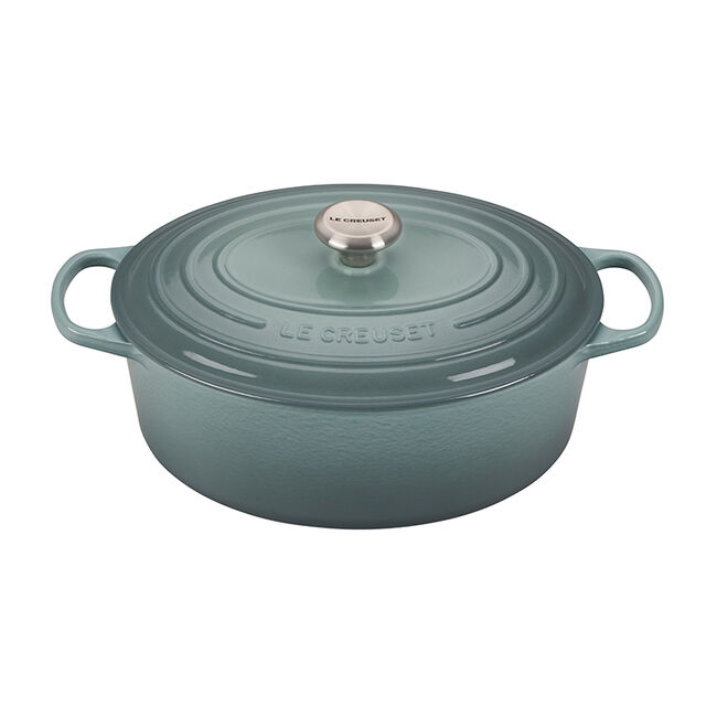 Le Creuset 6.75-Quart Signature Cast Iron Oval Dutch Oven - Rhone