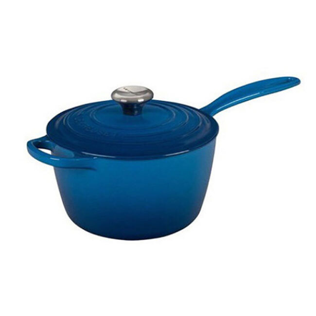 Product Le Creuset Signature 2.25 Qt Saucepan | Marseille Blue