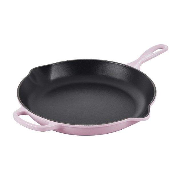 Le Creuset Signature 10.25 inch Cast Iron Round Skillet | Shallot