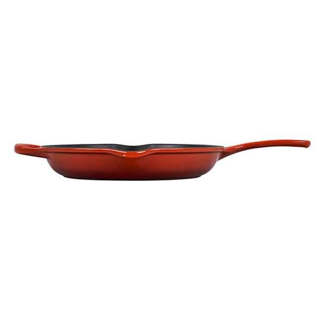 Le Creuset Signature 11.75 Inch Cast Iron Round Skillet Side View