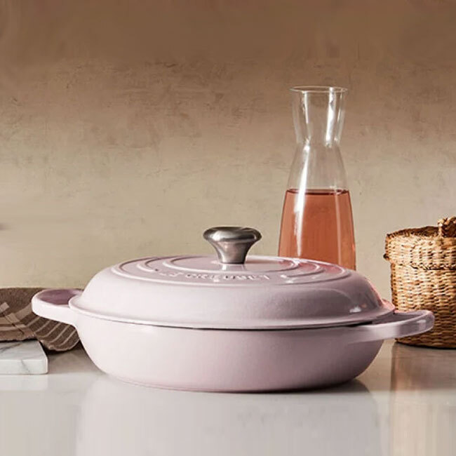 Le Creuset Signature 3.5 Qt. Braiser | Shallot