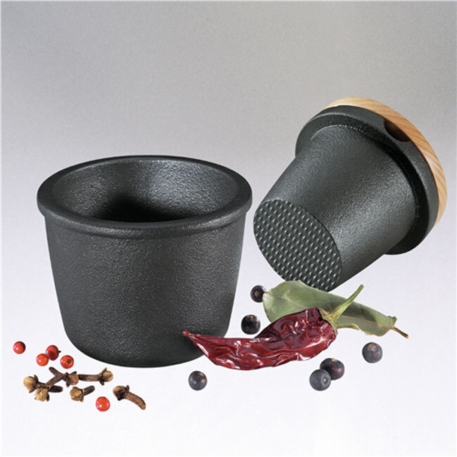 Frieling Zassenhaus Spice Grinder/Grater | Cast Iron with Beech Wood Lid