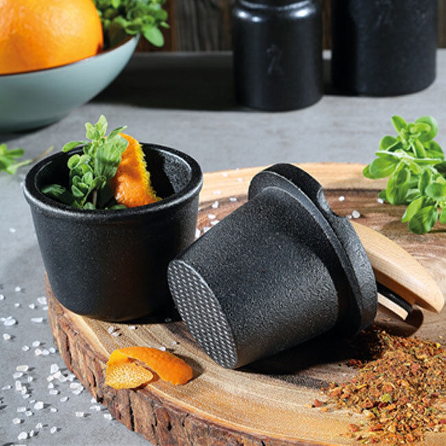 Frieling Zassenhaus Spice Grinder/Grater | Cast Iron with Beech Wood Lid