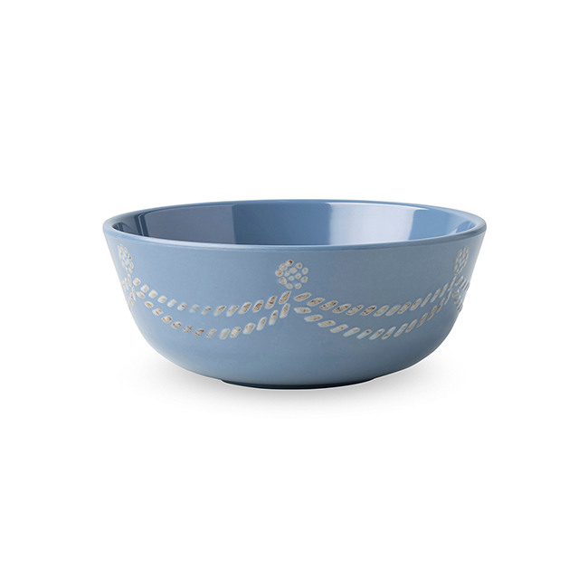 Juliska Berry & Thread Melamine Cereal/Ice Cream Bowl | Chambray