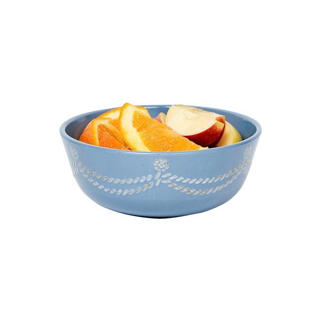 Juliska Berry & Thread Melamine Cereal/Ice Cream Bowl | Chambray