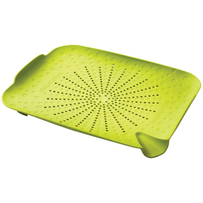 Green Sinkstation Flat Colander