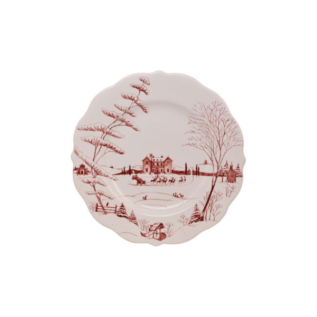 Product Juliska Country Estate Winter Frolic Christmas Eve Plate