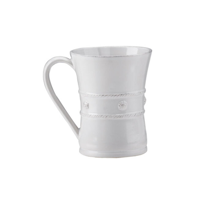 Juliska Berry & Thread Mug in White with Concave Side