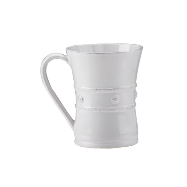 Product Juliska Berry & Thread Mug in White with Concave Side
