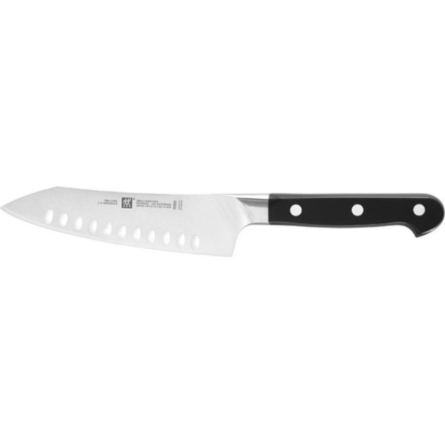 Product Zwilling J A Henckels PRO 5.5" Hollow Edge Rocking Santoku Knife