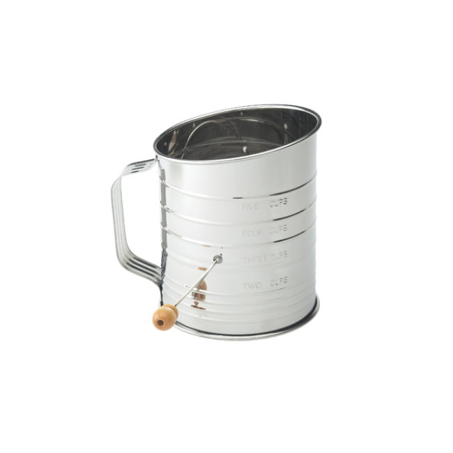 Mrs. Anderson′s 5 Cup Stainless Steel Sifter