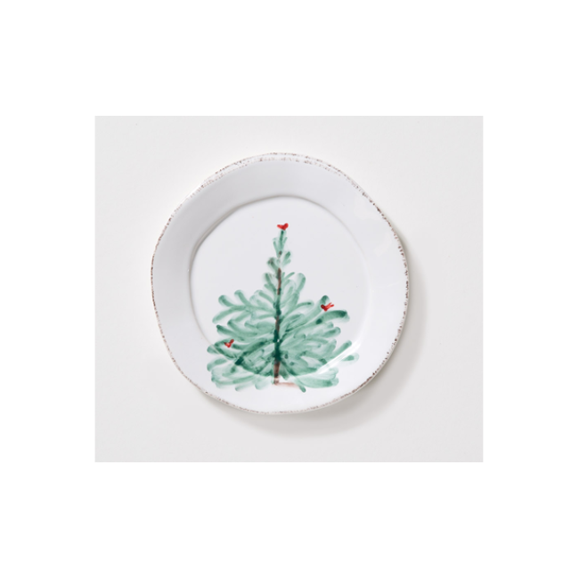 Product Vietri Lastra Holiday Canapé Plate