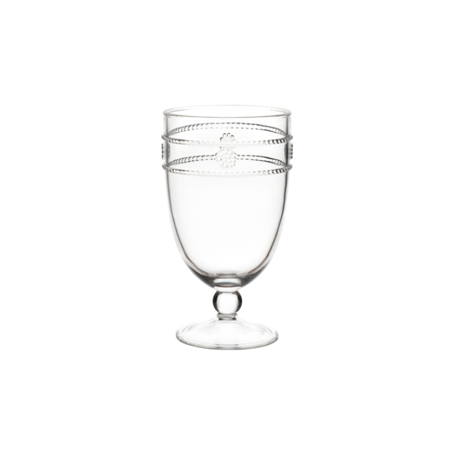 Juliska Isabella Acrylic Clear Goblet