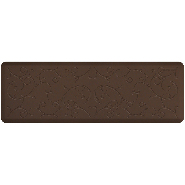 WellnessMats Bella Collection 6X2 Mat | Brown