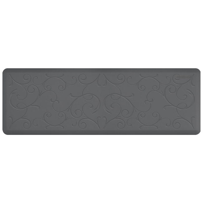 WellnessMats Bella Collection 6X2 Mat | Gray