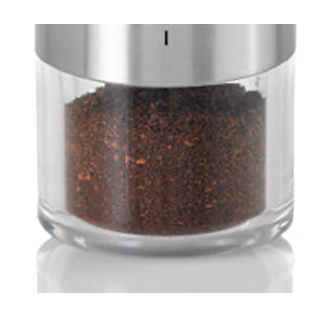 AdHoc Mrs. Bean Manual Stainless Steel Coffee Grinder with Adjustable Coarseness Settings