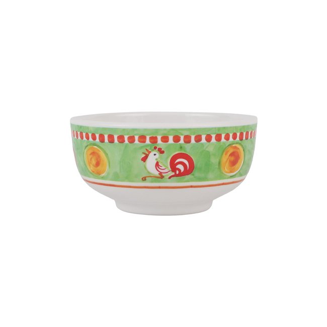 Vietri Campagna Melamine Cereal Bowl | Gallina - side