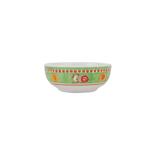 Vietri Campagna Melamine Olive Oil Bowl | Gallina - side